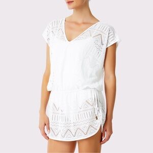 Crochet coverup dress